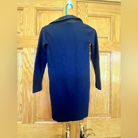 Club Monaco - Navy Sabrae Long Sleeve Sweater Dress - Picture 5 of 5